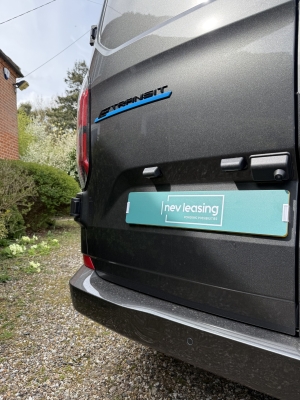 Ford E-Transit Custom magnetic grey nevleasing